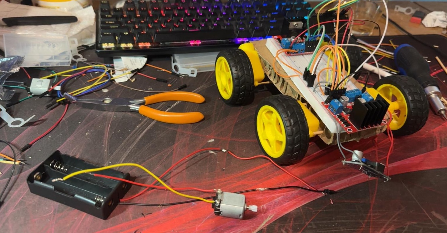 AI RC Car hardware build by Dorant Velija