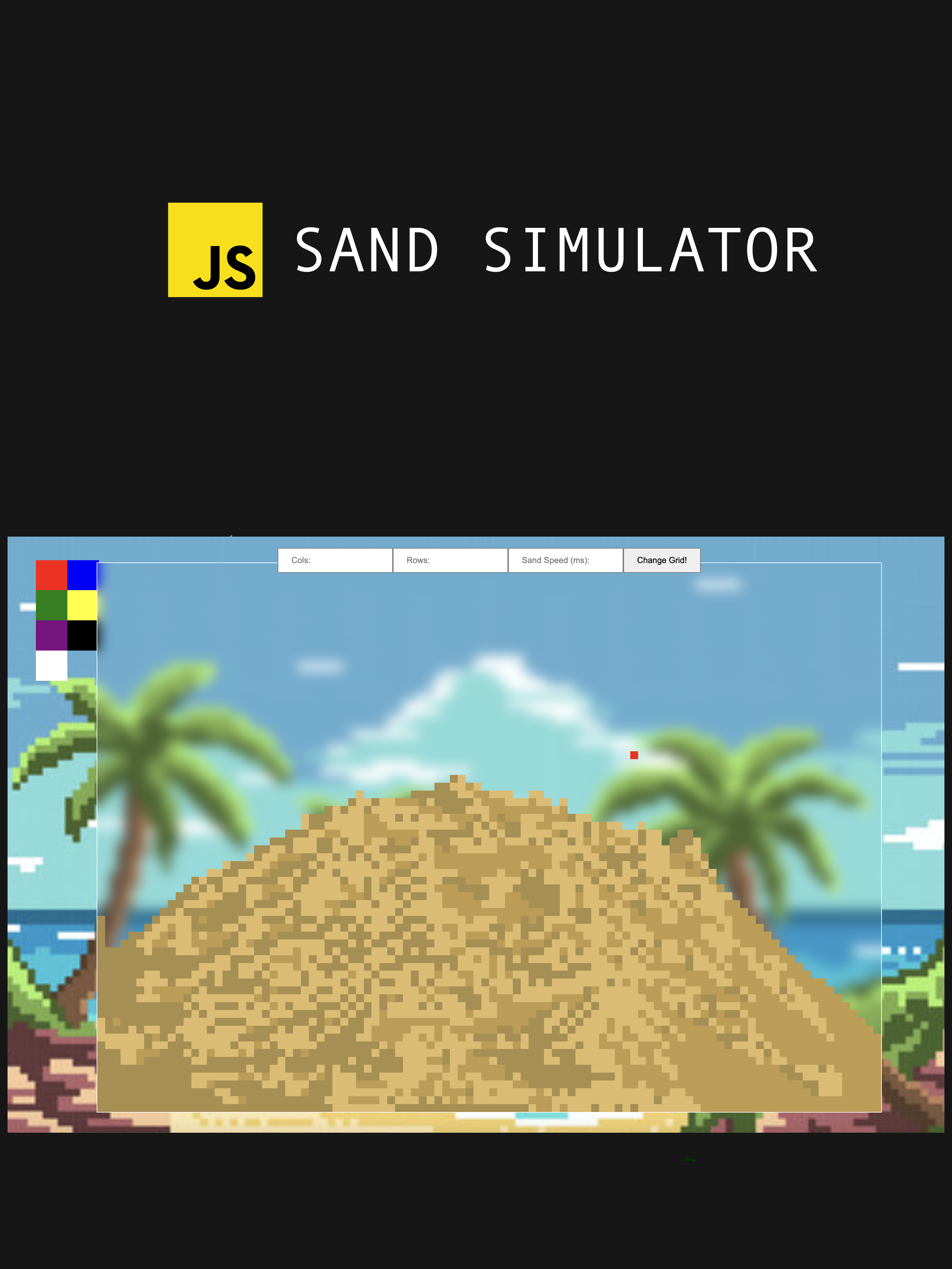 Sand simulator / playground